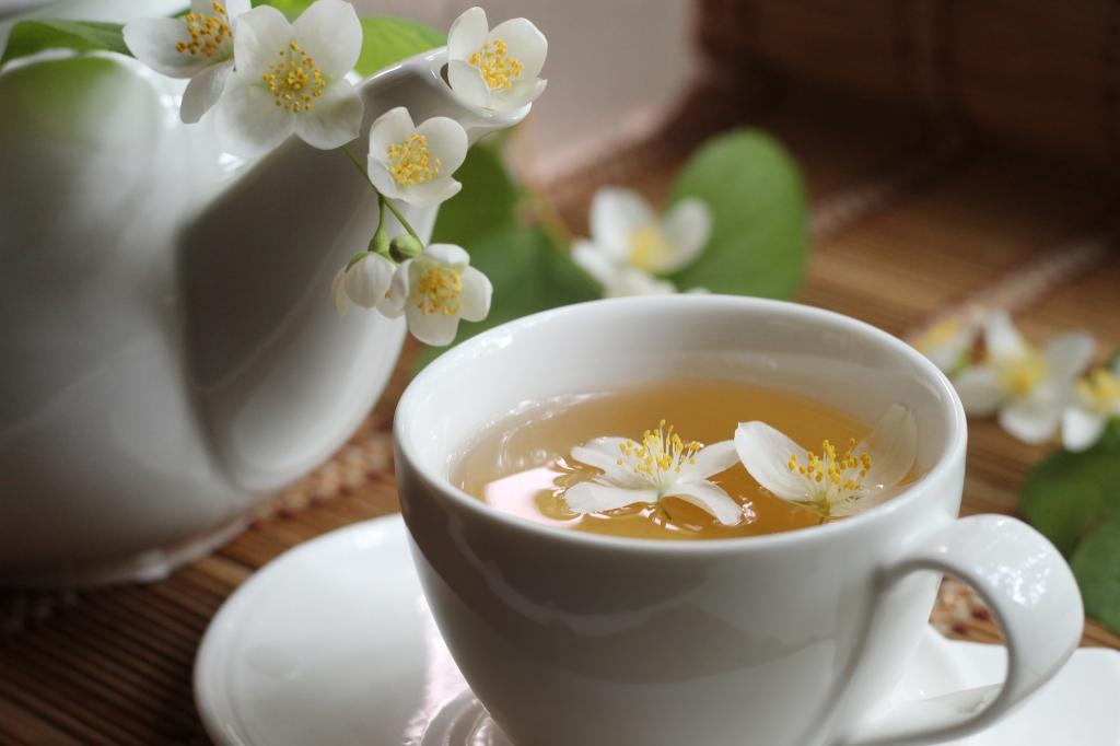 Fleurs de Thé à l'Amaranthe, Au Thé Vert et au Thé Blanc